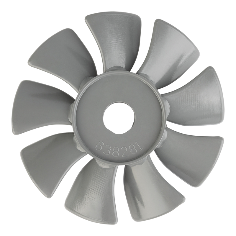 थॉमस 2650 और 2660 ग्रे पंखा - 3/4" शाफ्ट 638281