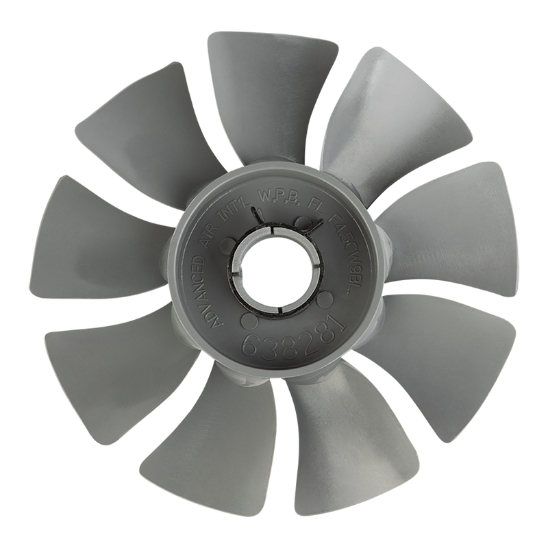 थॉमस 2650 और 2660 ग्रे पंखा - 3/4" शाफ्ट 638281