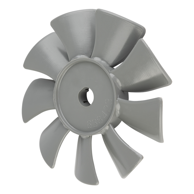 थॉमस 2650 और 2660 ग्रे पंखा - 1/2" शाफ्ट 638423