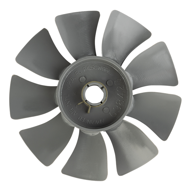 थॉमस 2650 और 2660 ग्रे पंखा - 1/2" शाफ्ट 638423